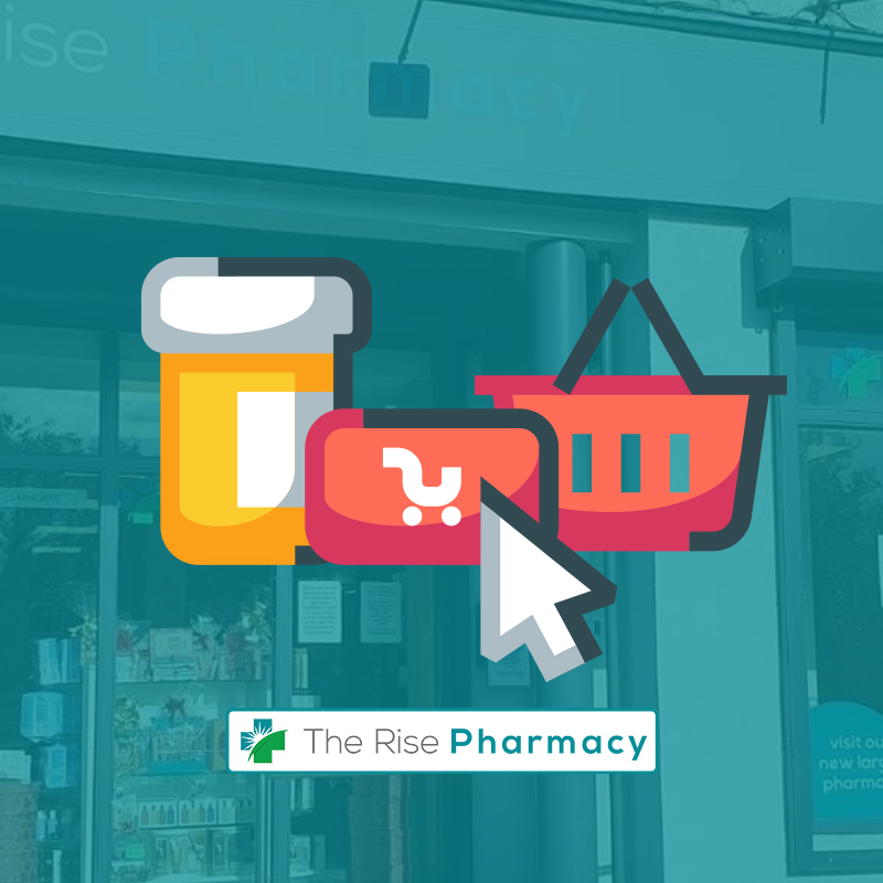 Shop Online with The Rise Pharmacy using our new Click & Collect Service